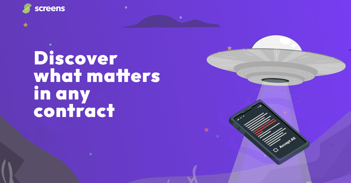 Screens | Contract Review with Advanced AI